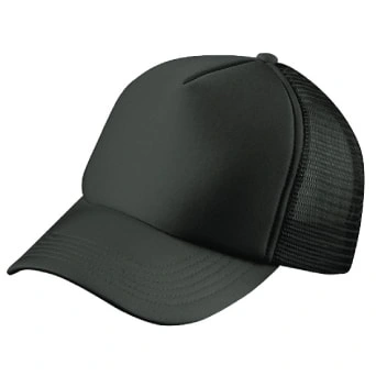 Gorra de malla Negra